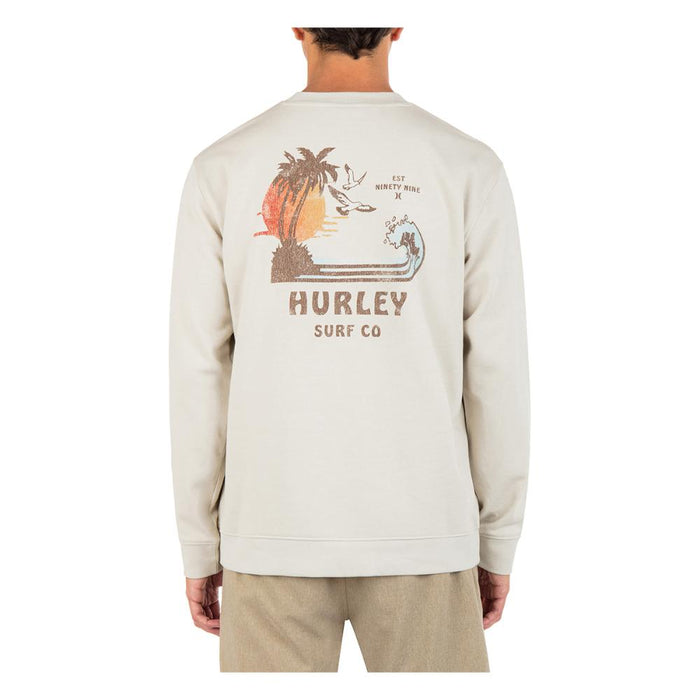 Poleron Fairbanks Fleece Crew Bone
