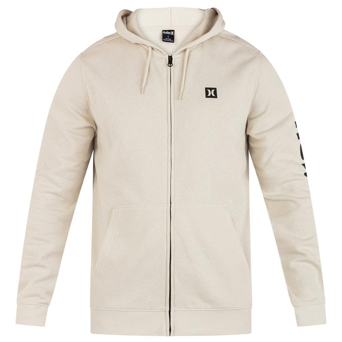 Poleron Full Zipper Icon Boxed Bone