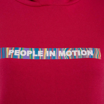 Poleron Hoodie Girls Fucshia People in Motion