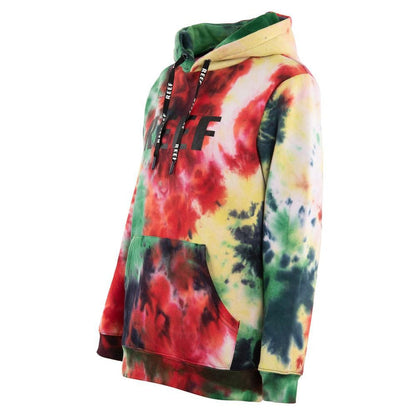 Poleron Hoodie Kids Multicolor Prints Red