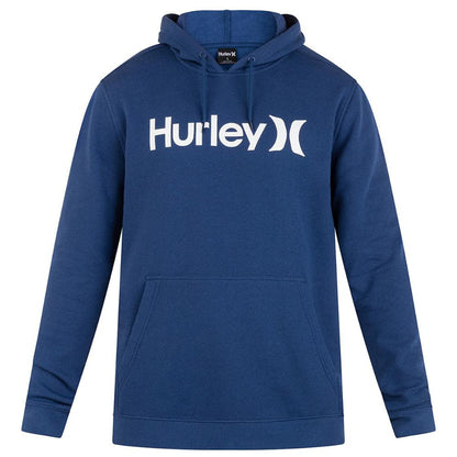 Poleron Hoodie One And Only Solid Fleece Blue Void