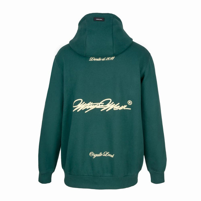 Poleron Hoodie Orgullo Local Green Gold