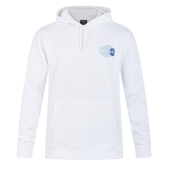 Poleron Hoodie Seaside Fleece White