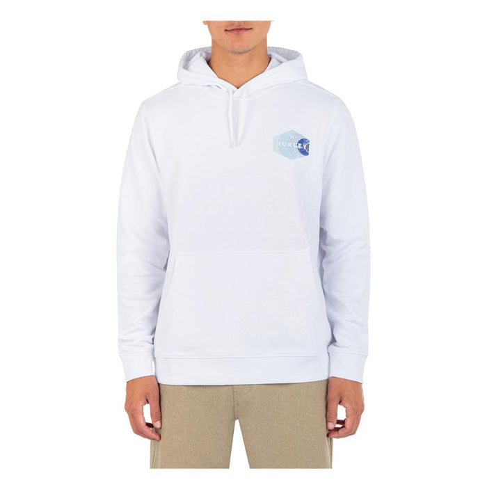 Poleron Hoodie Seaside Fleece White