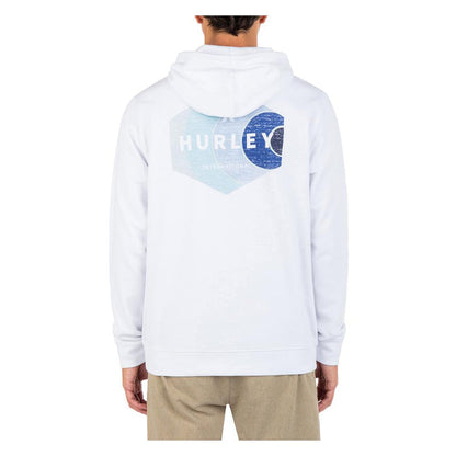 Poleron Hoodie Seaside Fleece White