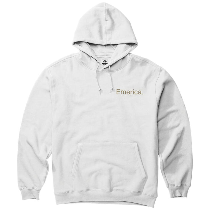 Poleron Hoodie "This is Skateboarding" White