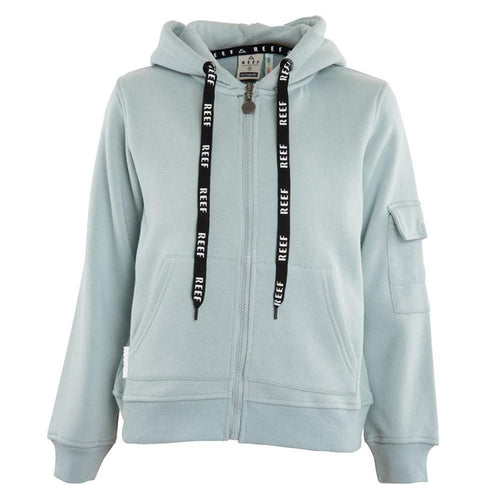 Poleron Kids Full Zipp Light Blue
