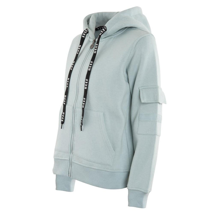 Poleron Kids Full Zipp Light Blue