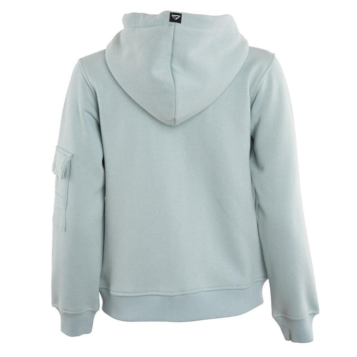 Poleron Kids Full Zipp Light Blue