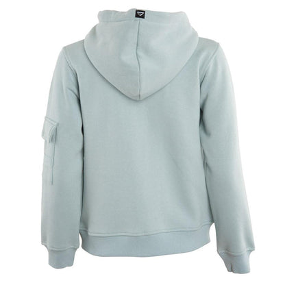 Poleron Kids Full Zipp Light Blue