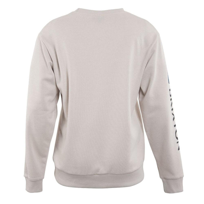 Poleron Men Crew Basic Beige