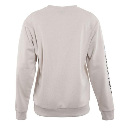 Poleron Men Crew Basic Beige