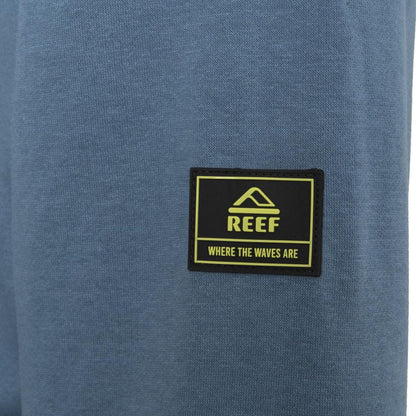 Poleron Men Crew Blue Logo Front