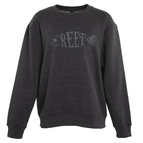 Poleron Men Crew Dark Grey fish