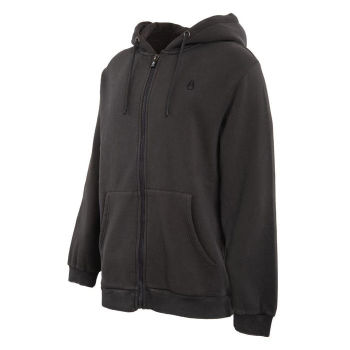 Poleron Men Full Zipper Frog Charcoal