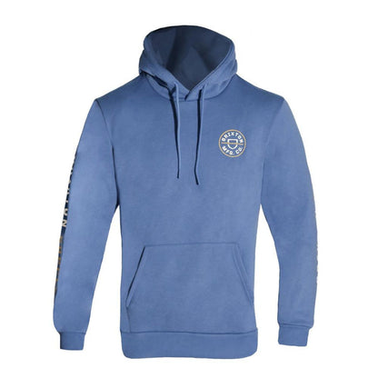 Poleron Men Hoodie Logo Blue