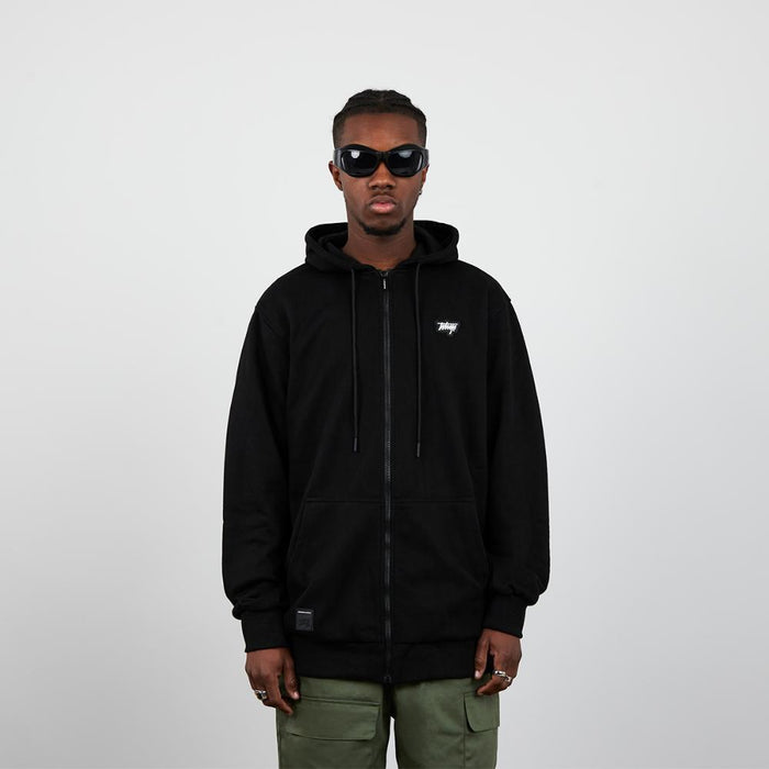 Poleron Full Zip All Black