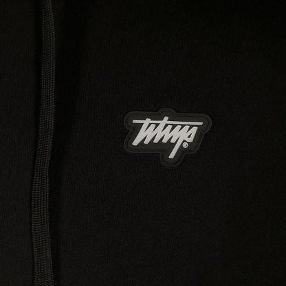 Poleron Full Zip All Black