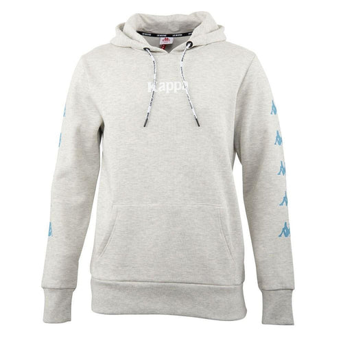 Poleron Women Hoodie Grey Light Blue