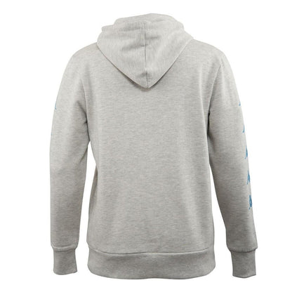Poleron Women Hoodie Grey Light Blue