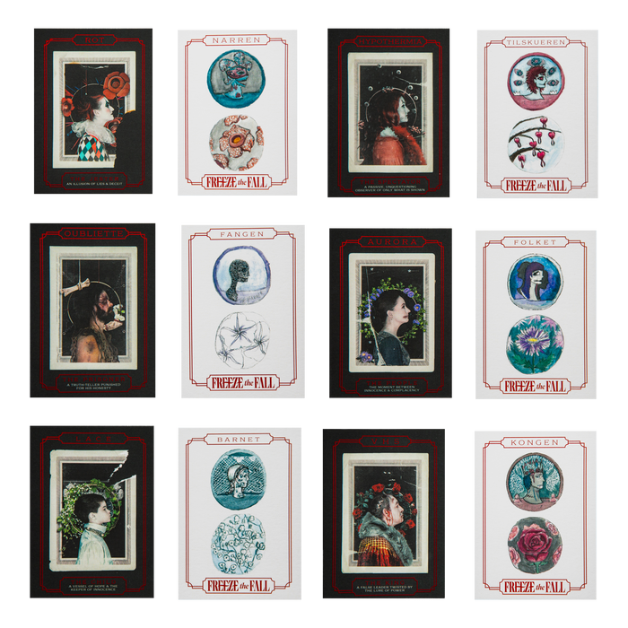 Red Garden Character Trading Cards