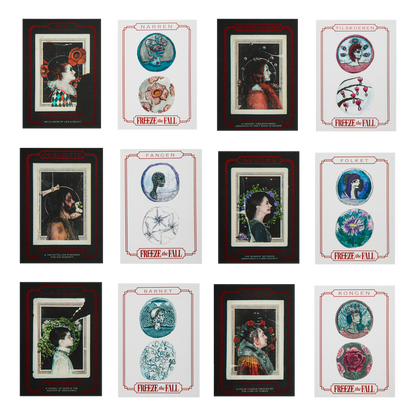 Red Garden Character Trading Cards