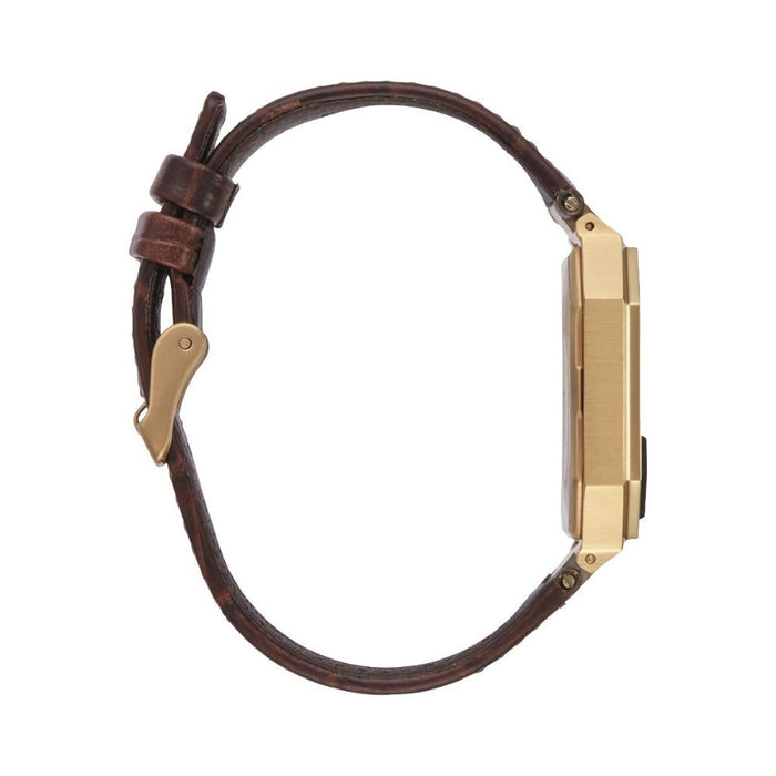 Reloj Re-Run Leather Brown Croc