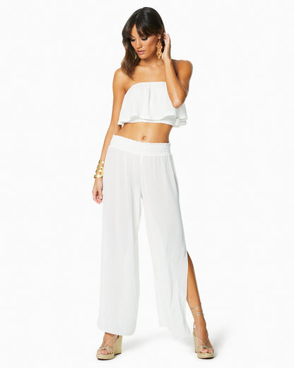 Textured Athena Palazzo Pant
