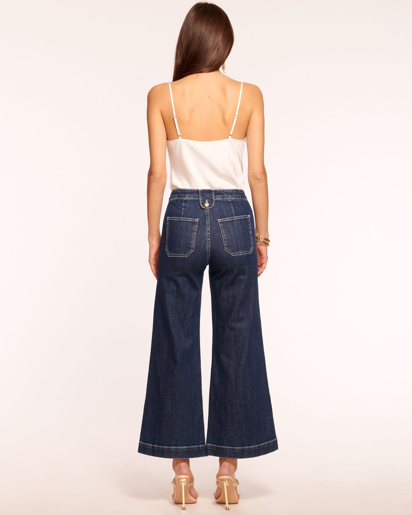 Theodora Cropped Wide Leg Jean