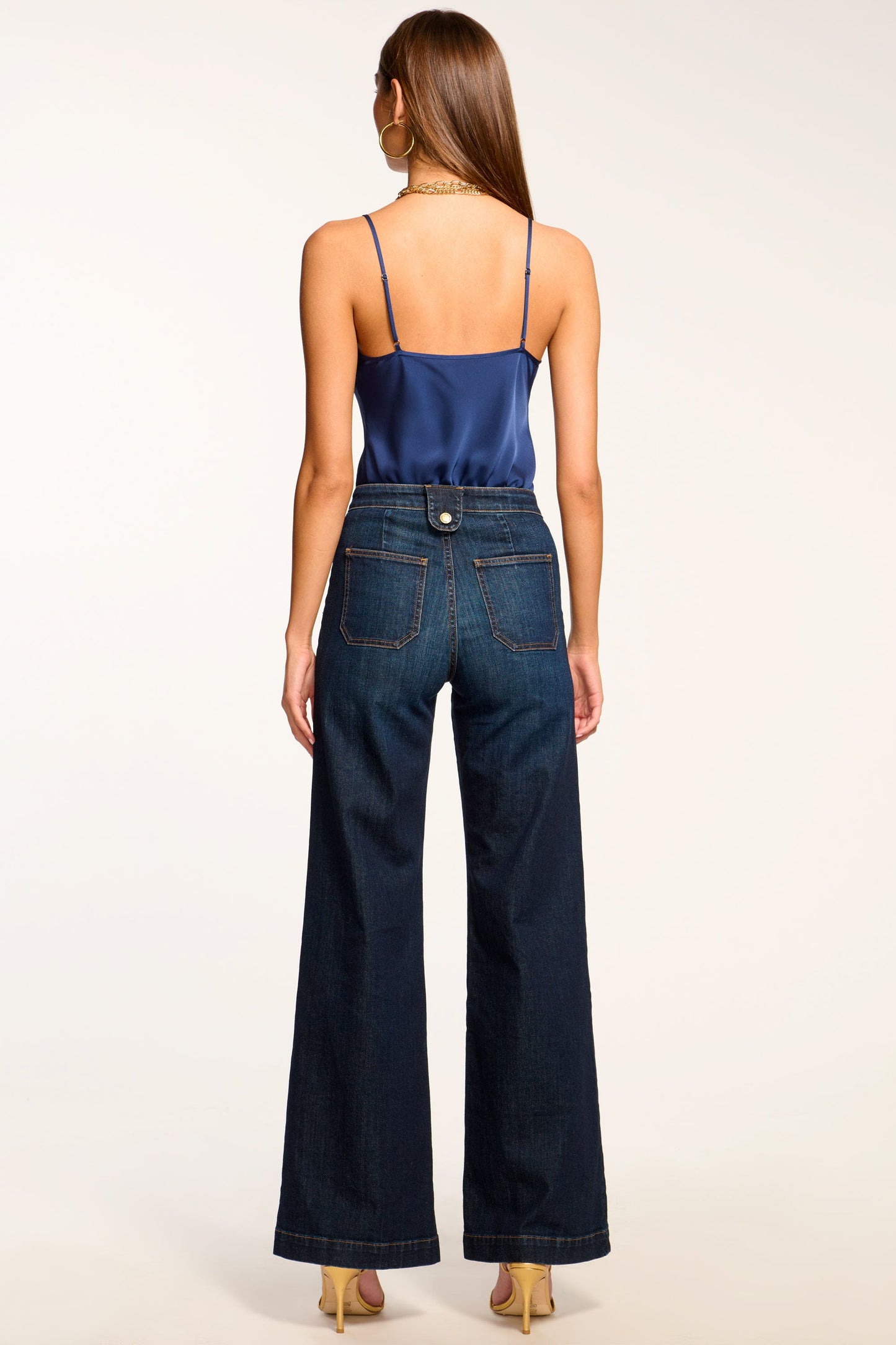 Theodora High-Rise Wide Leg Jean
