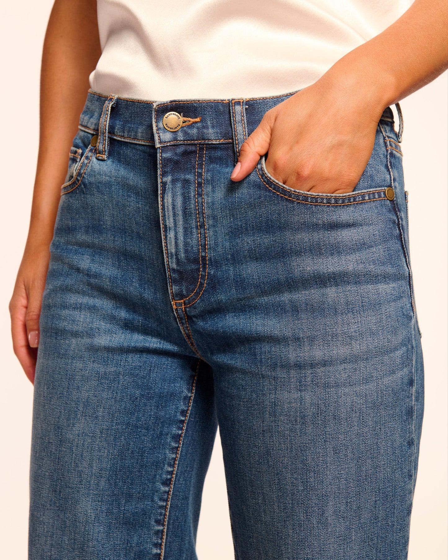 Tyra 5-Pocket Low-Rise Jean