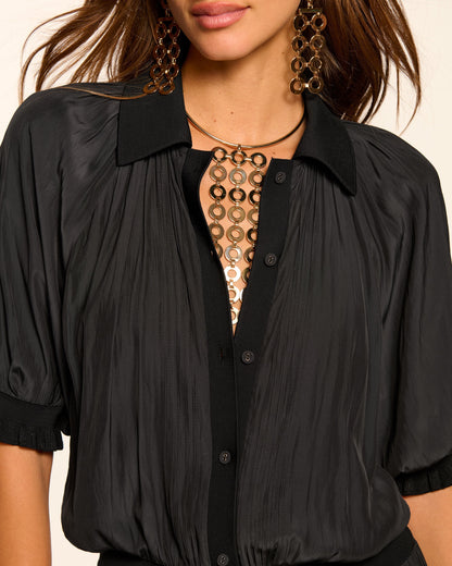 Sylvia Short Sleeve Jumpsuit