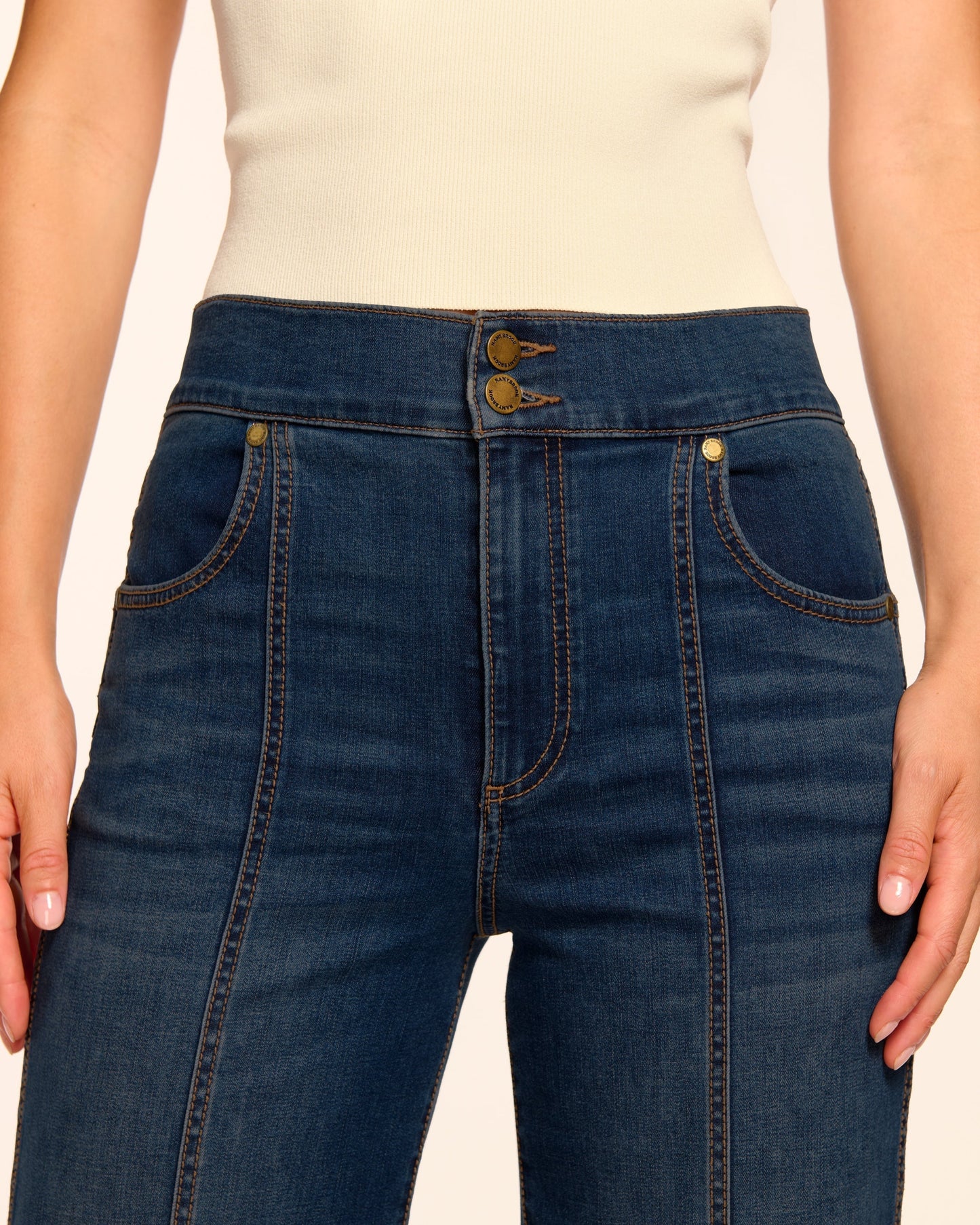 Tina High-Rise Wide Leg Jean | DARK RINSE