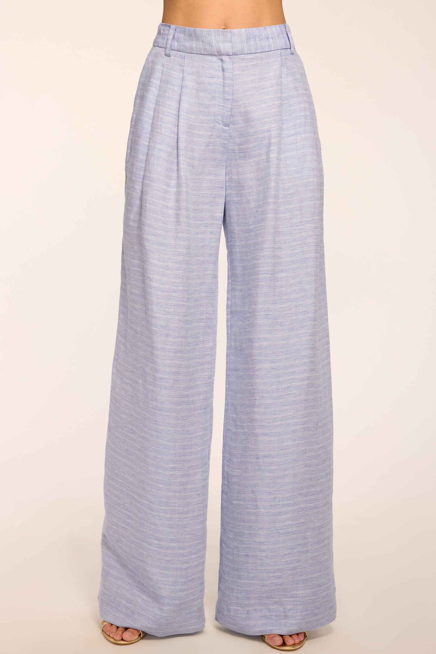 Oscar Textured Linen Pant