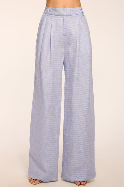 Oscar Textured Linen Pant