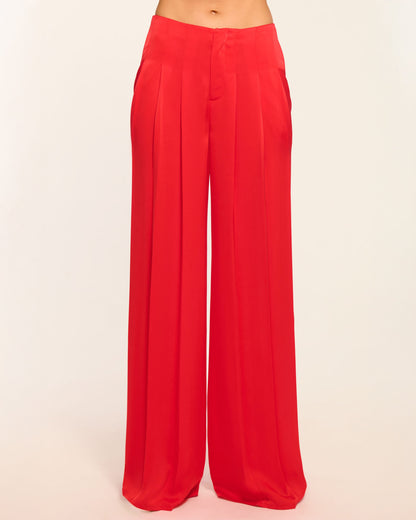 Yvette Pleated Wide Leg Pant