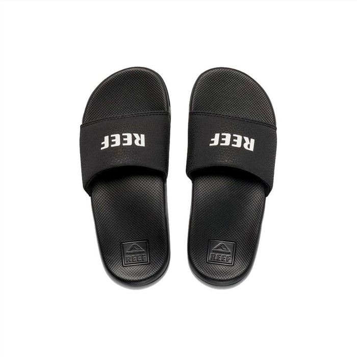 Sandalia Kids One Slide Black White