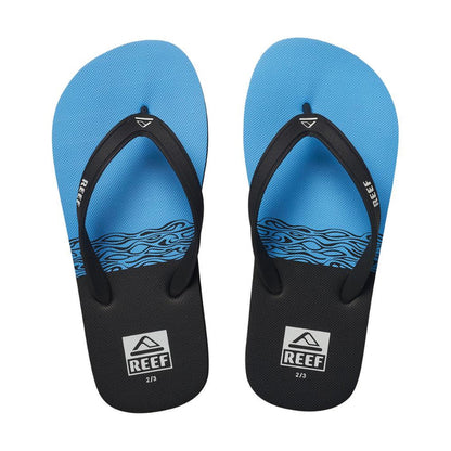 Sandalia Kids Seaside Print Blue Hawaii