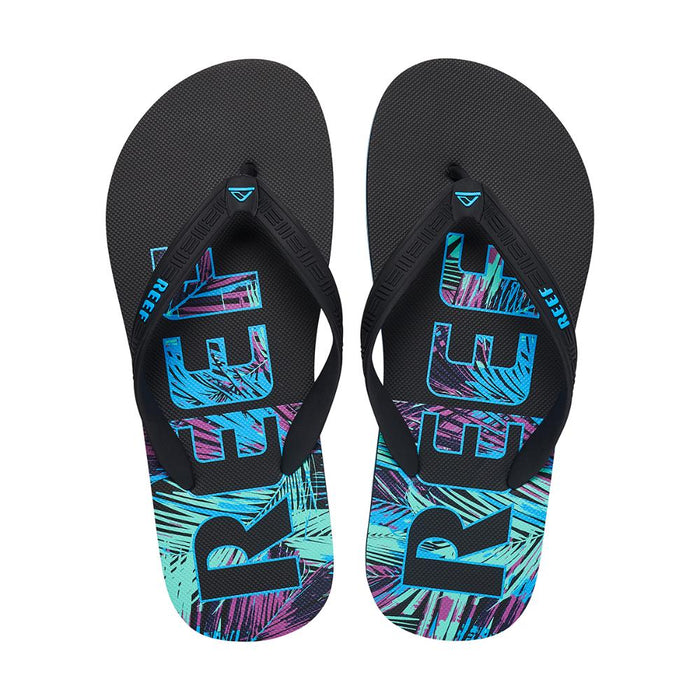 Sandalia Men Seaside Prints Neopalm Black