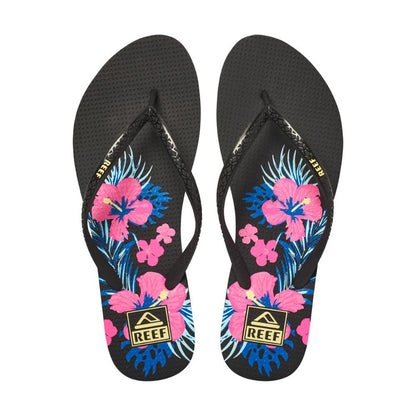 Sandalia Women Seaside Print Hot Hibis