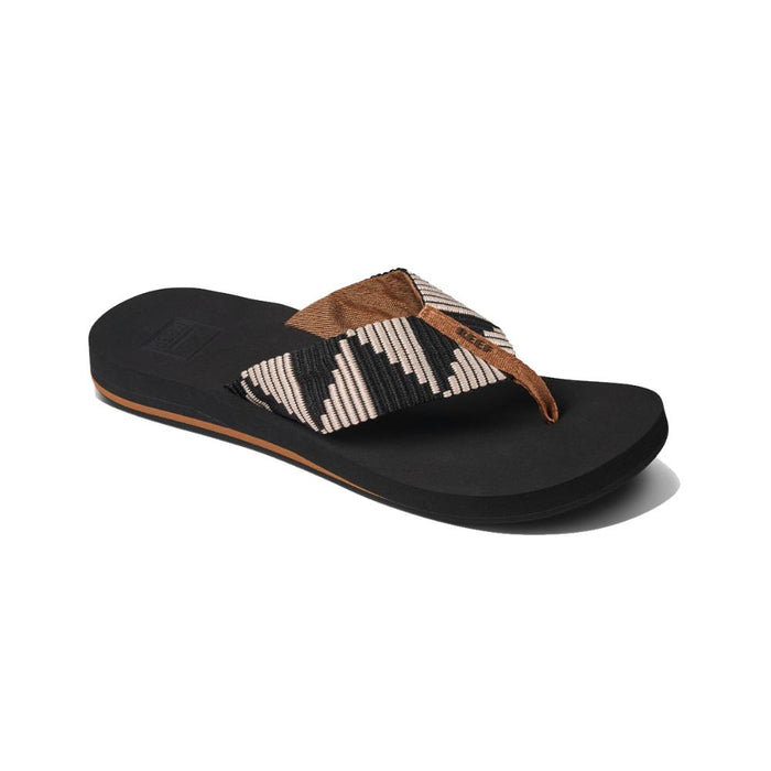 Sandalia Women Spring Woven Pebble Black
