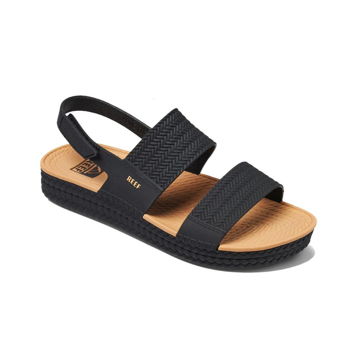 Sandalia Women Water Vista Black Tan