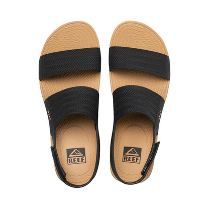 Sandalia Women Water Vista Black Tan