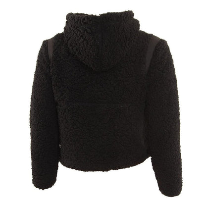 Sherpa Crop Kids All Black