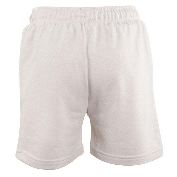 Short Men Beige Logo Print