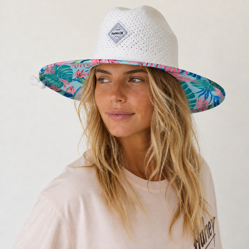 Sombrero Women Diamond Straw Celestial Teal