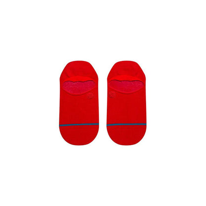 Stance Sock Icon No Show Men Red