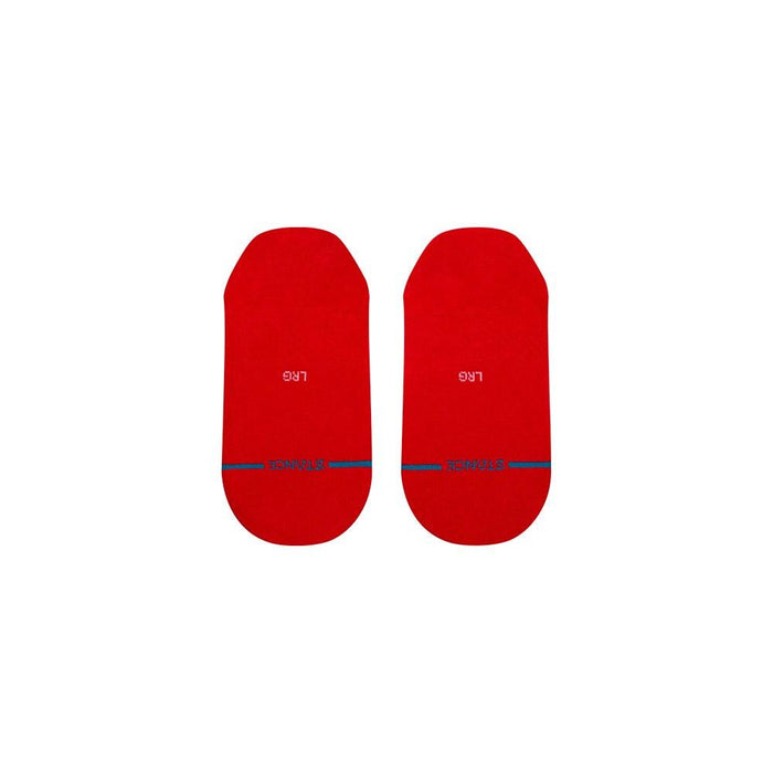 Stance Sock Icon No Show Men Red