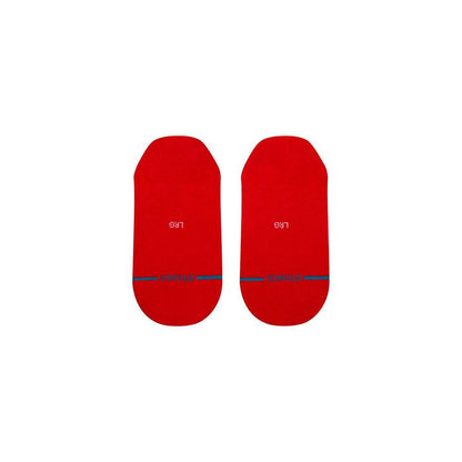Stance Sock Icon No Show Men Red