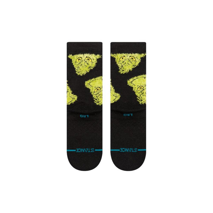 Stance Sock Kids The Grinch Mean One Black